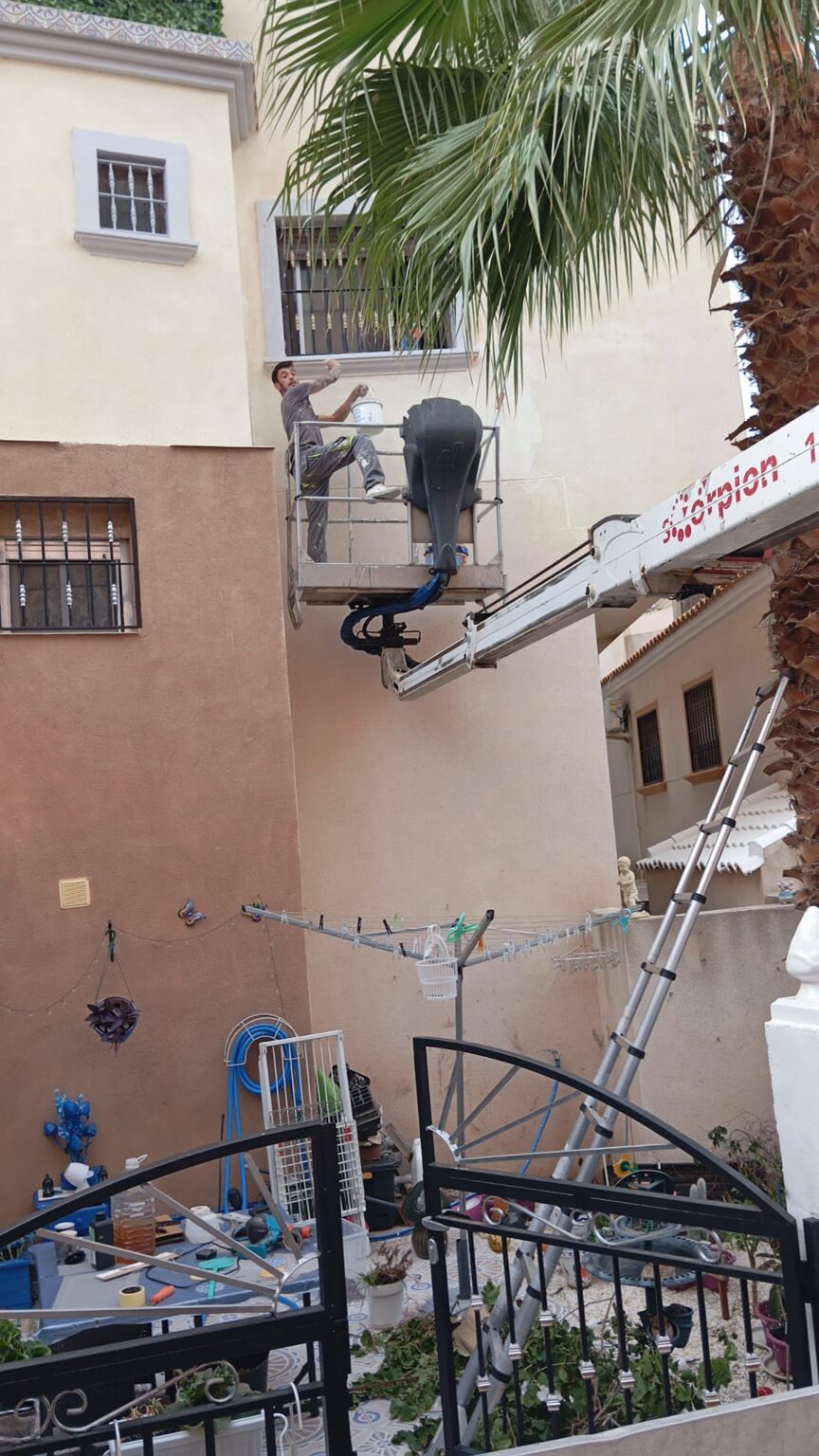 Pintura profesional de interiores y exteriores en Orihuela Costa